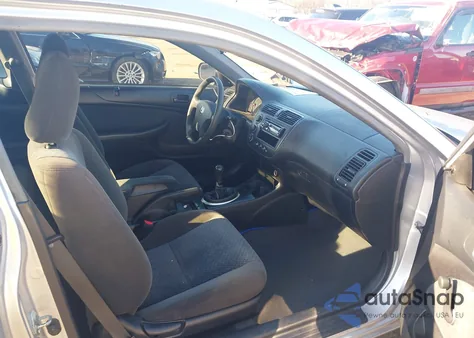 2005 Honda Civic Vp from USA, damaged, VIN 1HGEM21165L076990